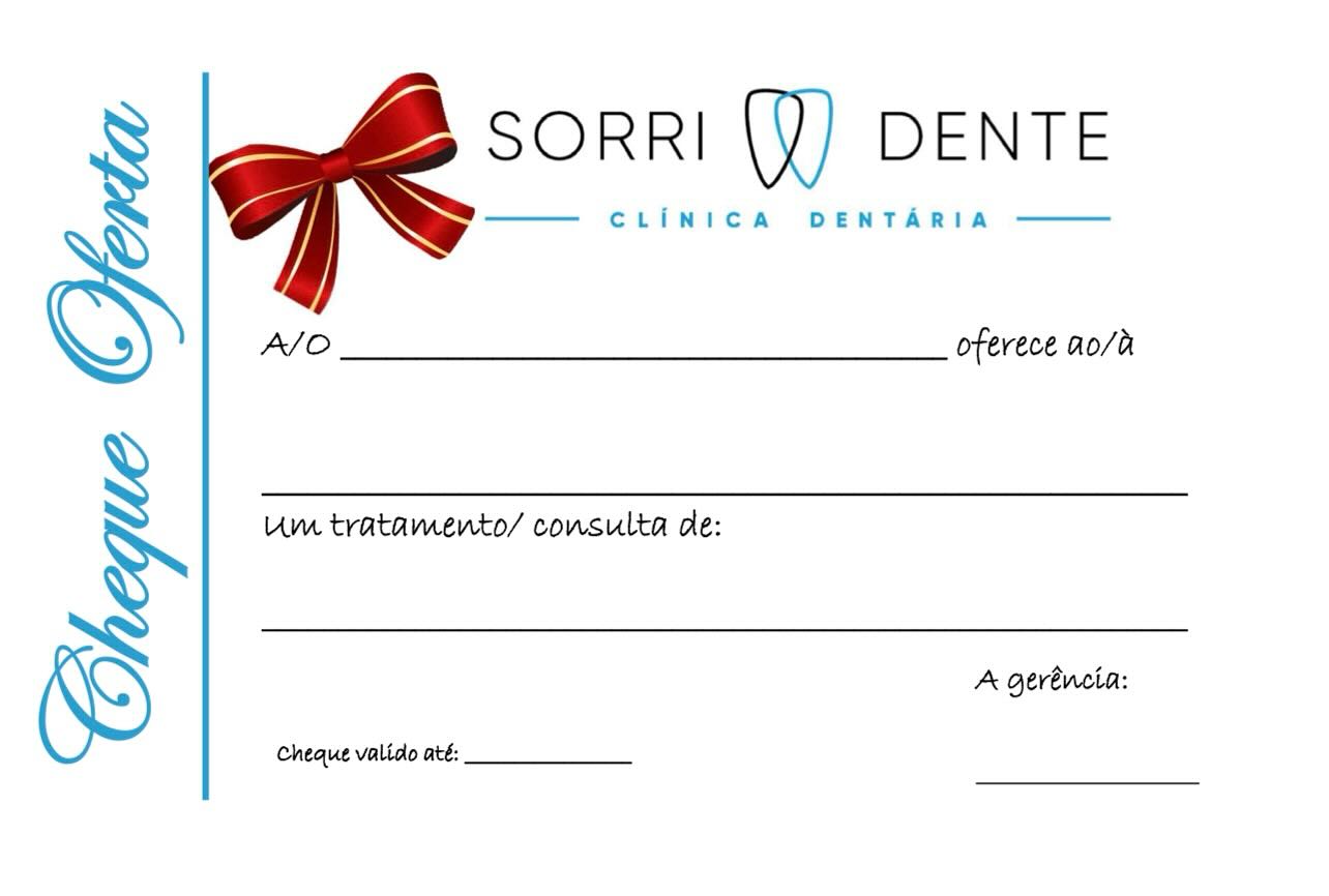 Cheque Oferta — Clínica Sorri Dente